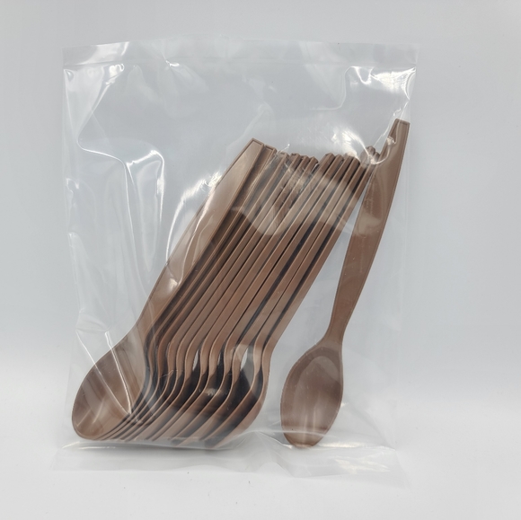 12 Count Military MRE Durable Plastic Spoons - Picture 1 of 2